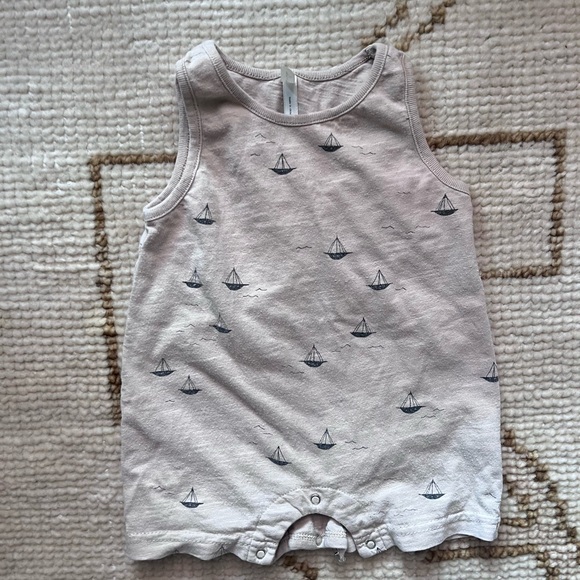Rylee + Cru Other - Rylee + Cru Sailboat Onesie
